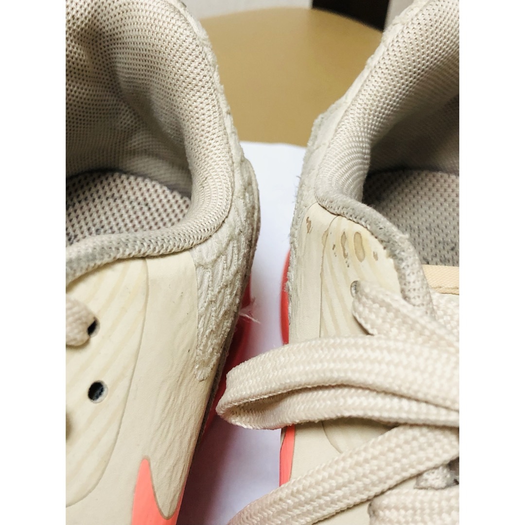 【希少　NIKEエアマックス24.0cm ベージュ×ピンク】 レディースの靴/シューズ(スニーカー)の商品写真
