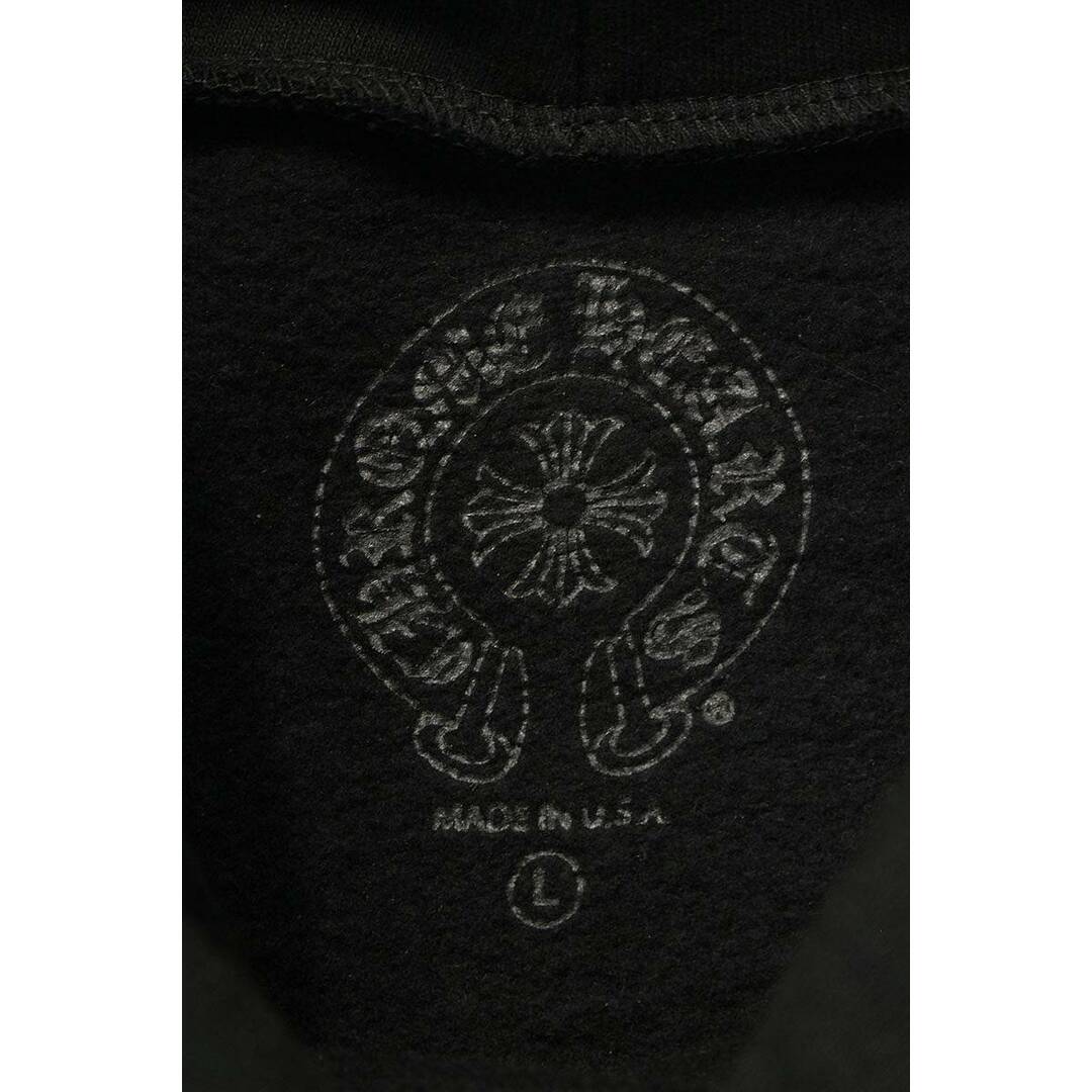 Chrome Hearts(クロムハーツ)のクロムハーツ  WWW.CHROMEHEARTS.COM HOODIE オンライン限定ホースシューバックプリントプルオーバーパーカー メンズ L メンズのトップス(パーカー)の商品写真