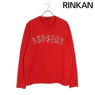 シュプリーム(Supreme)のシュプリーム ルイヴィトン  17AW  LV Arc Logo Crewneck モノグラムアーチロゴスウェット メンズ XL(スウェット)