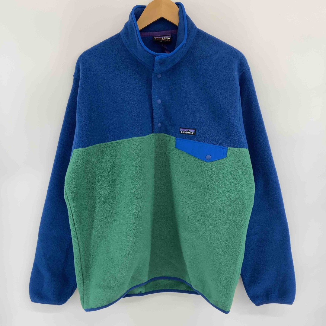 patagonia(パタゴニア)のPatagonia パタゴニア メンズ プルオーバー　フリース　ハーフボタン　バイカラー メンズのジャケット/アウター(ブルゾン)の商品写真