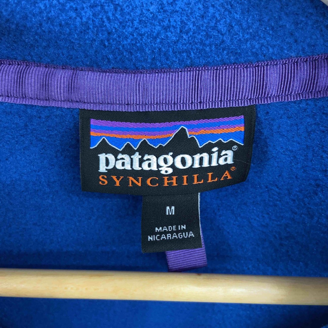 patagonia(パタゴニア)のPatagonia パタゴニア メンズ プルオーバー　フリース　ハーフボタン　バイカラー メンズのジャケット/アウター(ブルゾン)の商品写真