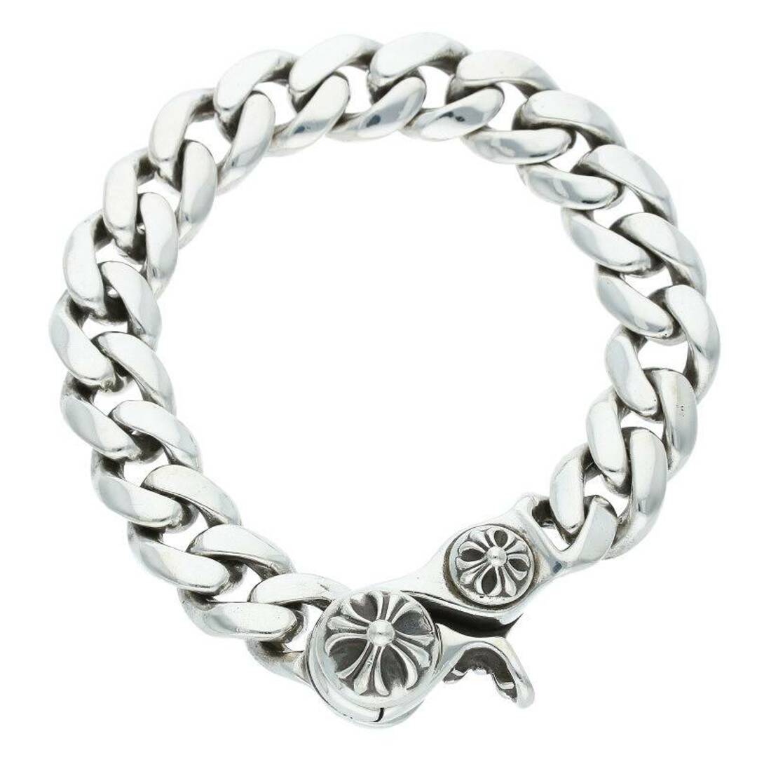 Chrome Hearts(クロムハーツ)のクロムハーツ  SMALL CLSC CHN LNK/スモールクラシックリンククリップ シルバーブレスレット メンズ 18LINK メンズのアクセサリー(ブレスレット)の商品写真