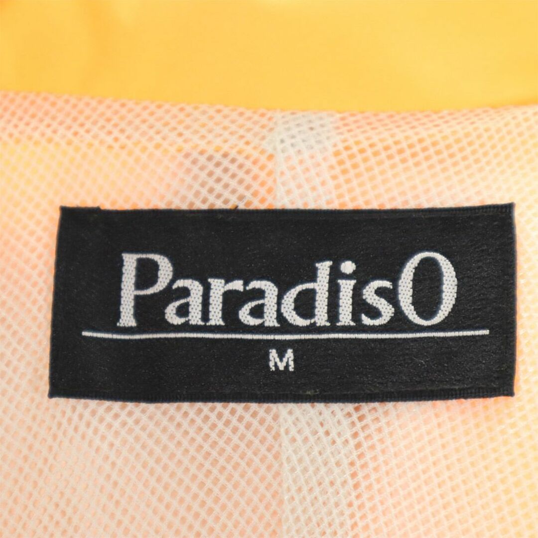 Paradiso(パラディーゾ)のパラディーゾ ゴルフ レインジャケット 上下 セットアップ M イエロー Paradiso メンズ 古着 【240319】 スポーツ/アウトドアのゴルフ(ウエア)の商品写真