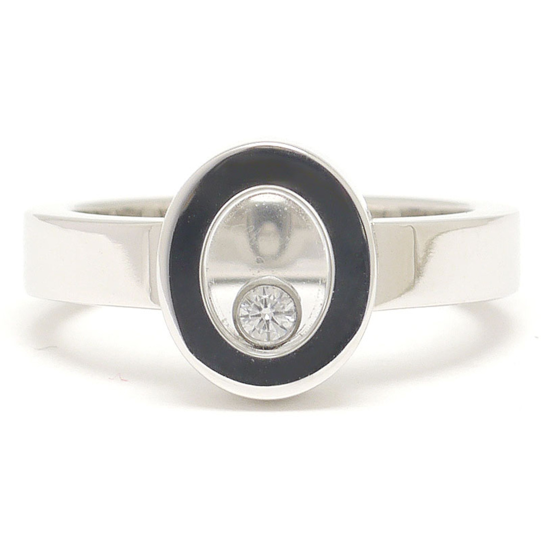 Chopard(ショパール)のショパール ハッピーダイヤリング ＃10 約10号 K18WG ホワイトゴールド レディースのアクセサリー(リング(指輪))の商品写真
