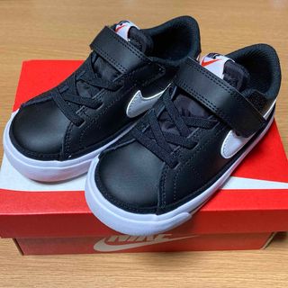 ナイキ(NIKE)のNIKE★COURT LEGACY(TDV) 14cm★ブラック★ベビーシューズ(スニーカー)