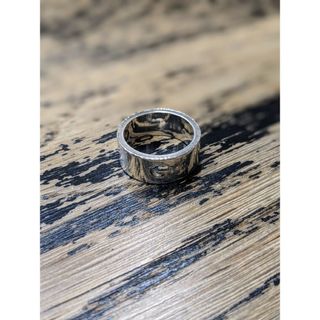 グッチ(Gucci)のGUCCI "G"LOGO ROUND SILVER RING(リング(指輪))