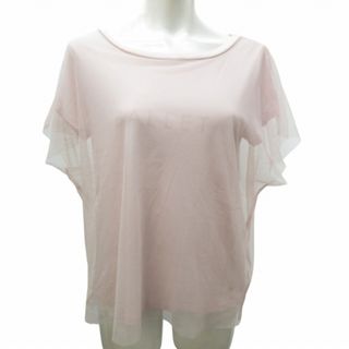 チャコット(CHACOTT)のチャコット × ジェラートピケ コラボ 19SS チュールコンビTシャツ F(Tシャツ(半袖/袖なし))