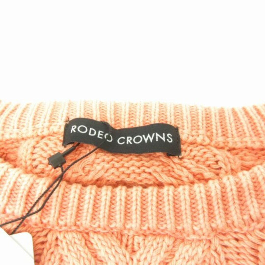 RODEO CROWNS(ロデオクラウンズ)のロデオクラウンズ タグ付き ウォッシュドルマンニットチュニック F ■122 レディースのトップス(ニット/セーター)の商品写真