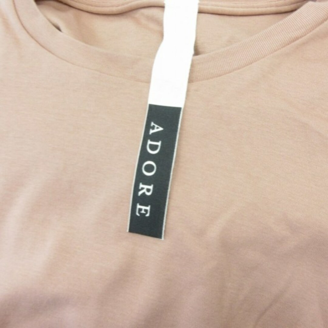 ADORE(アドーア)のアドーア 美品 22SS Tシャツ カットソー 38 約M ■122 ピンク レディースのトップス(カットソー(半袖/袖なし))の商品写真
