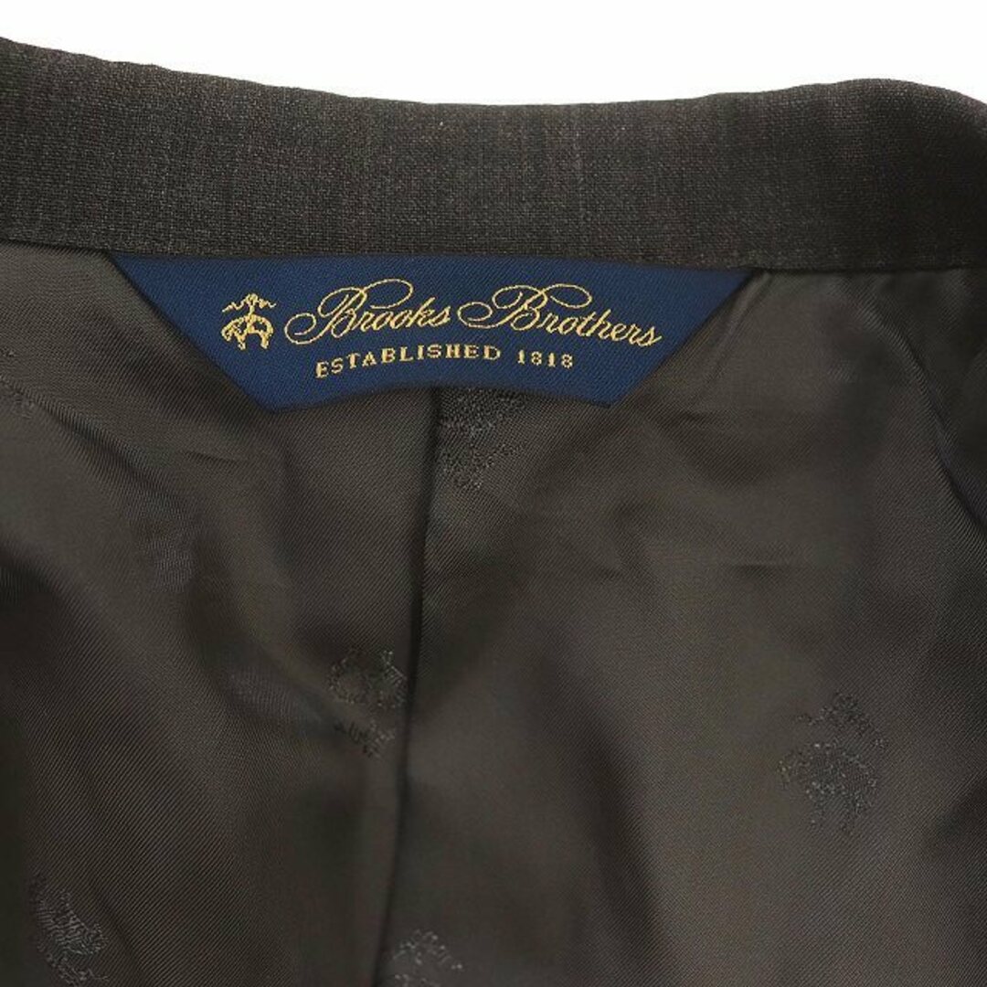 Brooks Brothers(ブルックスブラザース)のブルックスブラザーズ スーツ ジャケット シングル 背抜き パンツ 茶 ブラウン メンズのスーツ(スーツジャケット)の商品写真