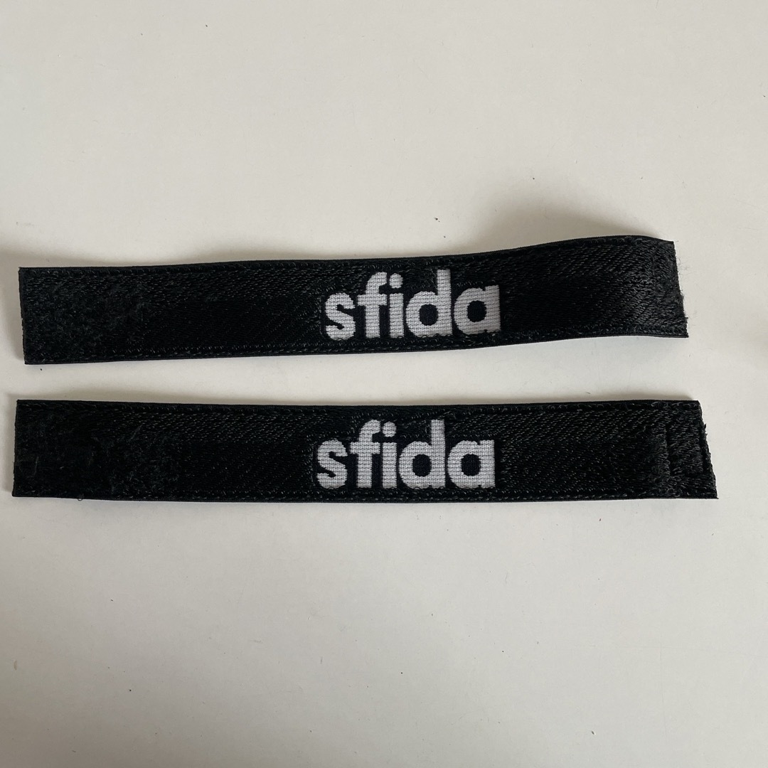 sfida(スフィーダ)のスフィーダ　シンガード用ストッパーベルト　黒 スポーツ/アウトドアのサッカー/フットサル(その他)の商品写真