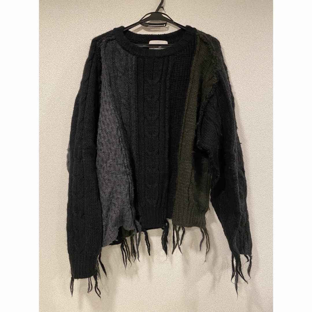 UNUSED(アンユーズド)のSUGARHILL 21AW ニット CABLE BUG KNIT メンズのトップス(ニット/セーター)の商品写真