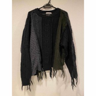 アンユーズド(UNUSED)のSUGARHILL 21AW ニット CABLE BUG KNIT(ニット/セーター)