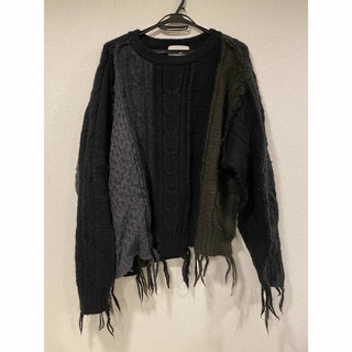 UNUSED - SUGARHILL 21AW ニット CABLE BUG KNIT