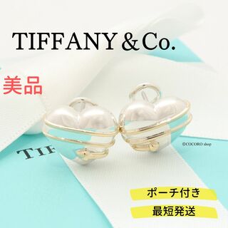 ティファニー(Tiffany & Co.)の【美品】TIFFANY&Co. ハート アロー コンビ ピアス(ピアス)