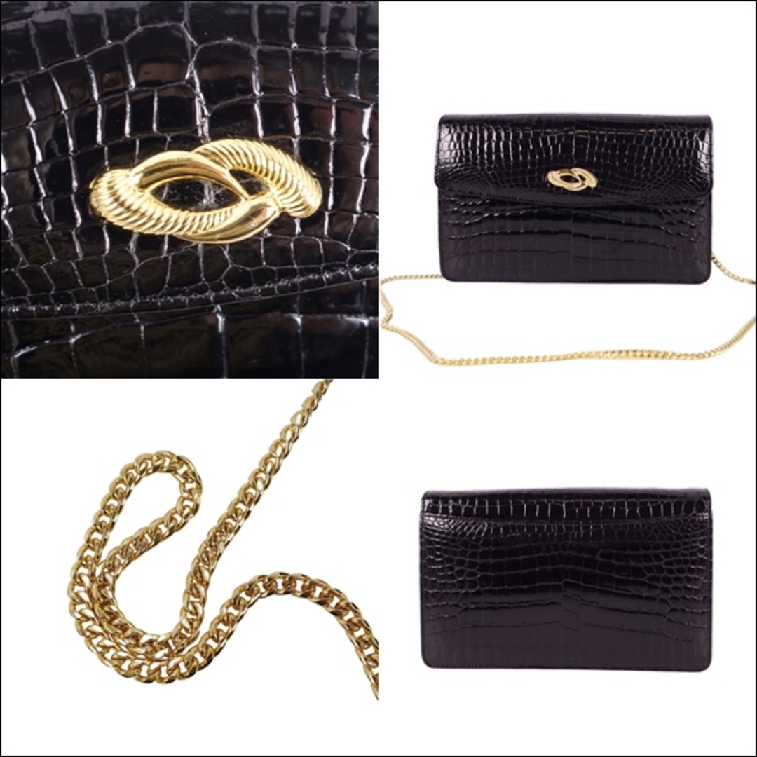 Crocodile - 美品 クロコダイル CROCODILE バッグ ショルダー Crocodile - 美品 クロコダイル CROCODILE バッグ ショルダー