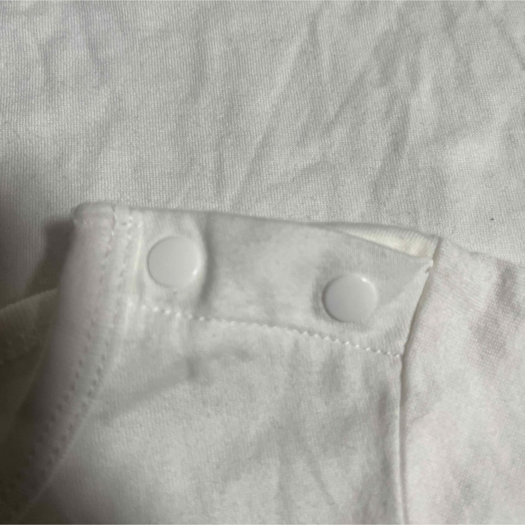 kumikyoku（組曲）(クミキョク)の美品　組曲　100  ホワイト　半袖　キッズ キッズ/ベビー/マタニティのキッズ服女の子用(90cm~)(Tシャツ/カットソー)の商品写真