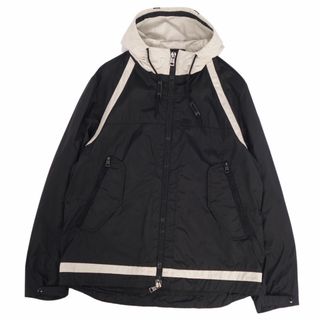 モンクレール(MONCLER)のモンクレール MONCLER ジャケット ジャンパー HIPPOLYTE フード フーディー ロゴワッペン アウター メンズ 2(L相当) ブラック(その他)