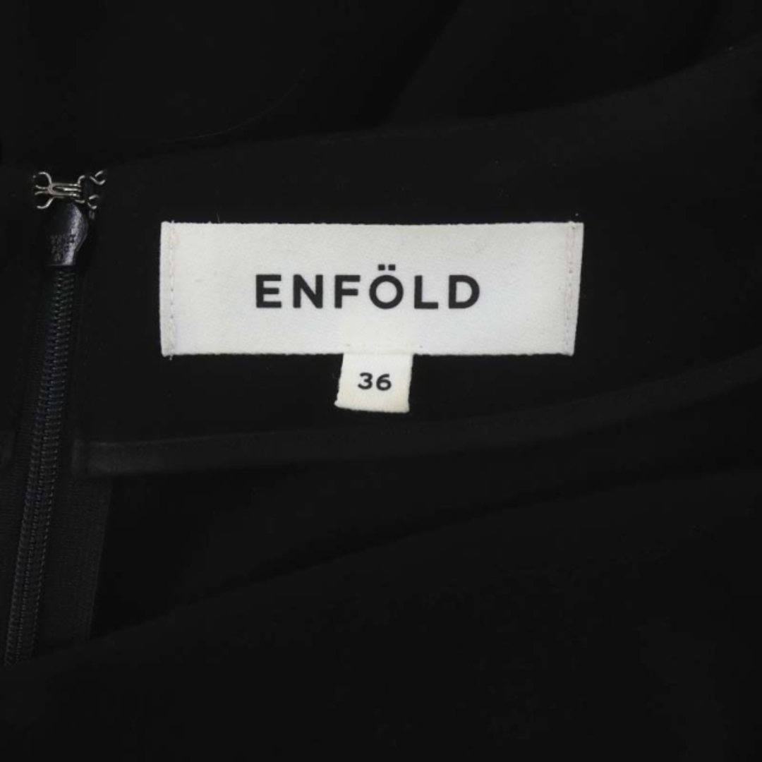 ENFOLD(エンフォルド)のエンフォルド レイヤードデザイン ワンピース ロング マキシ丈 九分袖 レディースのワンピース(ロングワンピース/マキシワンピース)の商品写真