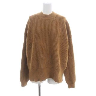 ザラ(ZARA)のザラ Purl-Knit Sweater ニット セーター 長袖 XS 茶(ニット/セーター)