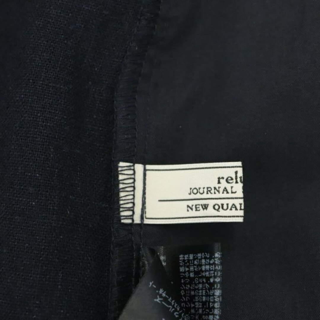 JOURNAL STANDARD(ジャーナルスタンダード)のジャーナルスタンダード レリューム リネンレーヨンテーラードジャケット M 紺 レディースのジャケット/アウター(その他)の商品写真