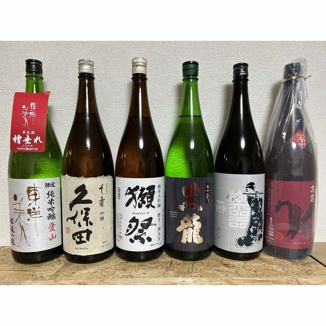 獺祭(ダッサイ)のNo.100  日本酒6本セット 食品/飲料/酒の酒(日本酒)の商品写真