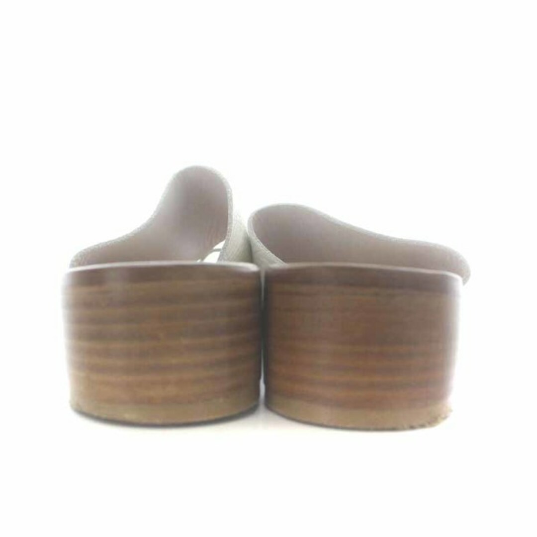 FABIO RUSCONI(ファビオルスコーニ)のファビオルスコーニ サンダル レザー サムループ サムホール 白 レディースの靴/シューズ(サンダル)の商品写真