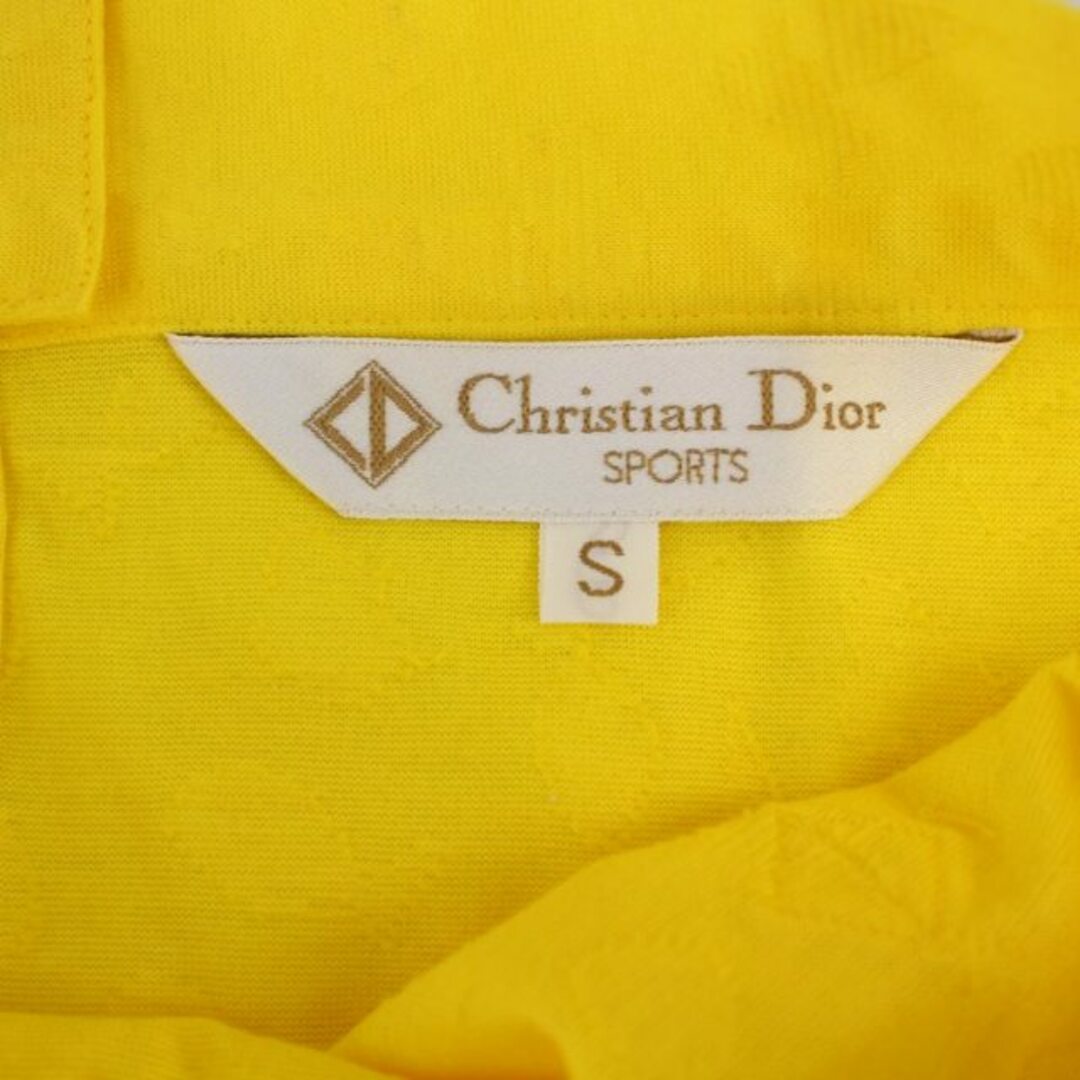 Christian Dior(クリスチャンディオール)のクリスチャンディオール SPORTS タンクトップ カットソー ロゴ S 黄 レディースのトップス(タンクトップ)の商品写真