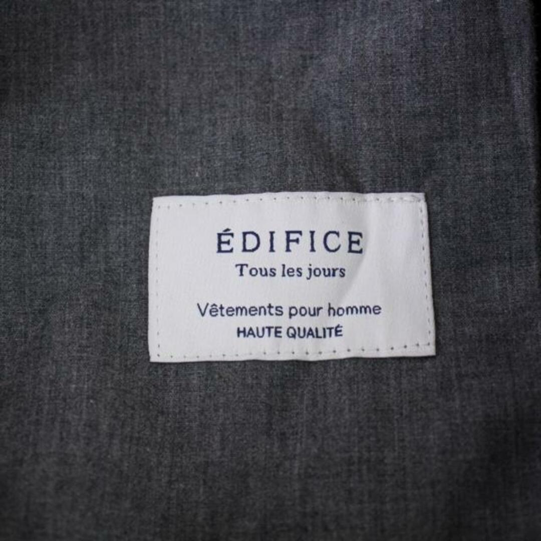 EDIFICE(エディフィス)のエディフィス EDIFICE スラックスパンツ ジップフライ ウール S 紺 メンズのパンツ(スラックス)の商品写真