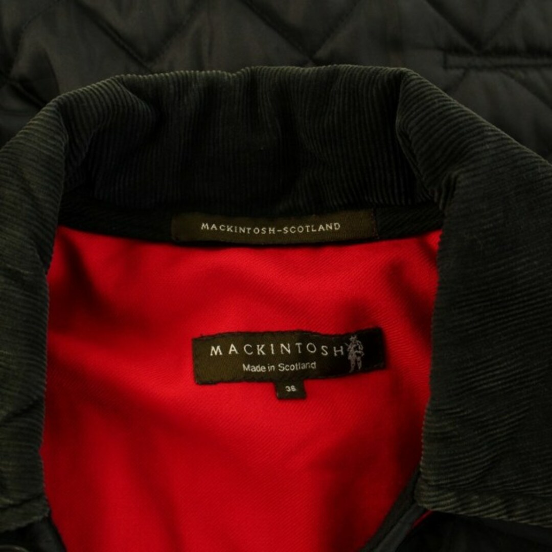 MACKINTOSH(マッキントッシュ)のMACKINTOSH キルティングコート 中綿 アウター ミドル丈 36 黒 メンズのジャケット/アウター(その他)の商品写真