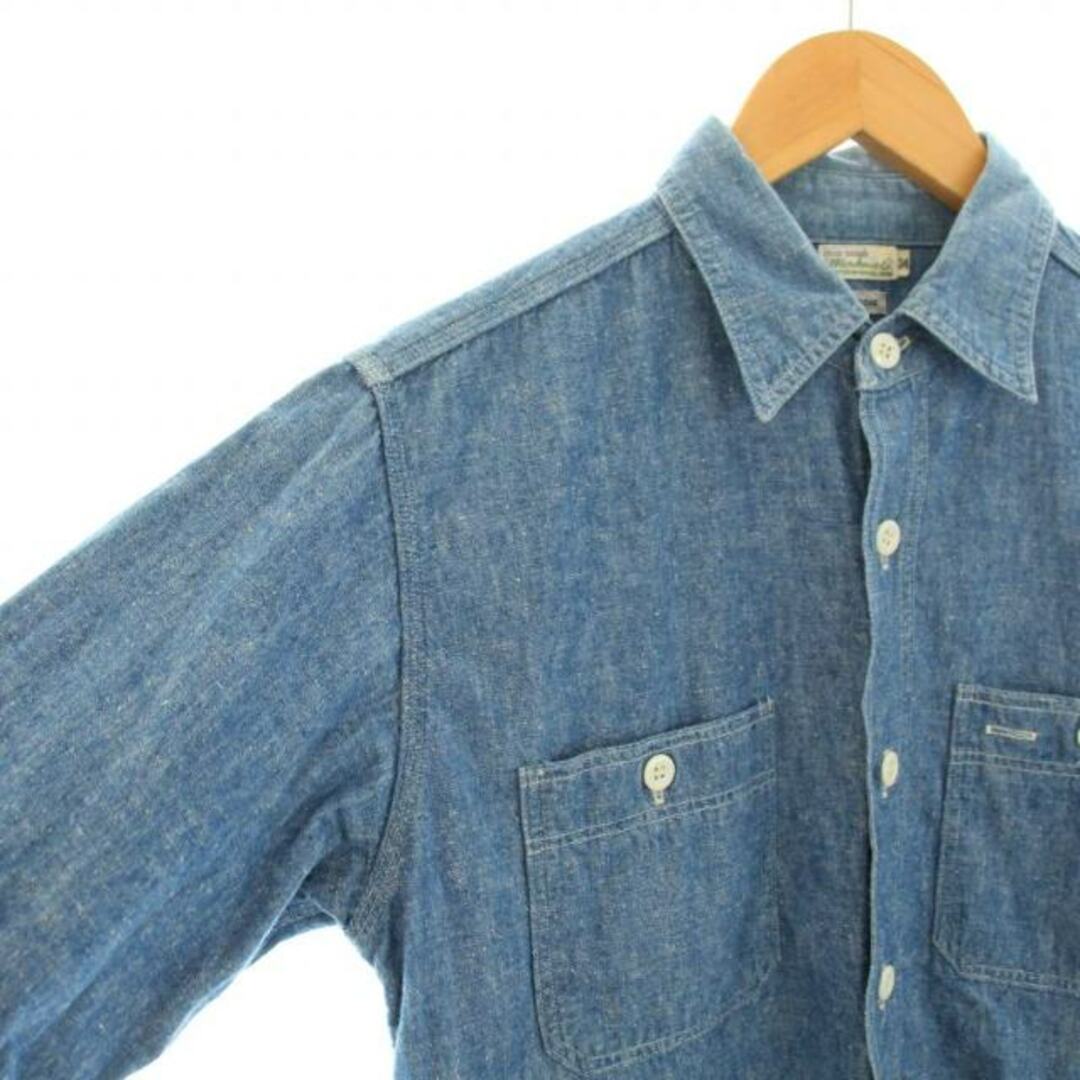 WAREHOUSE(ウエアハウス)のWAREHOUSE DUCK DIGGER LOOSE シャンブレーシャツ 長袖 メンズのトップス(シャツ)の商品写真