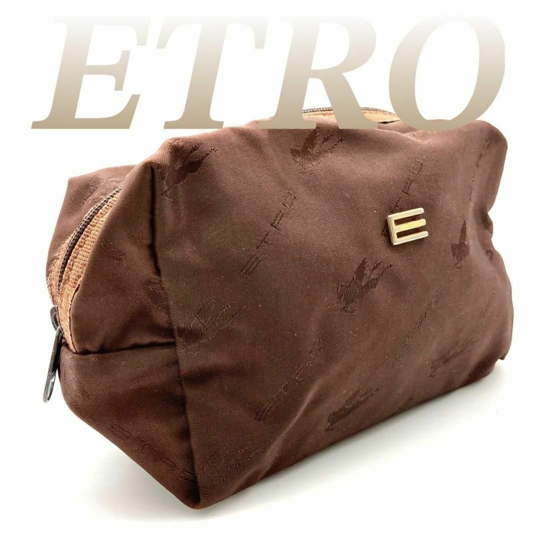 ETRO(エトロ)のエトロ マルチポーチ ナイロン ブラウン 60313 レディースのバッグ(その他)の商品写真