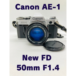 キヤノン(Canon)のCanon AE-1 + LENS New FD 50mm F1.4 【M1】(フィルムカメラ)