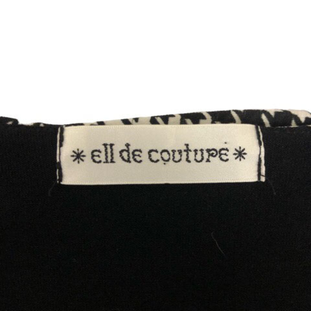 other(アザー)のell de couture Tシャツ 千鳥柄 七分袖 LL ※MZ レディース レディースのレディース その他(その他)の商品写真