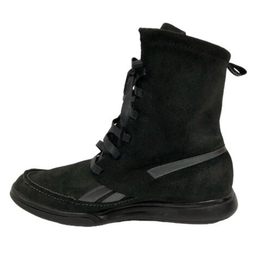 Reebok(リーボック)のリーボック ブーツ イージートーン フラット ボア 23.5cm 黒 レディース レディースの靴/シューズ(ブーツ)の商品写真