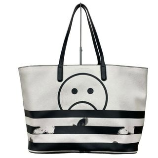 マークバイマークジェイコブス(MARC BY MARC JACOBS)のSALLY トラベルトートバッグ ポーチ付き PVC レザー 黒(トートバッグ)