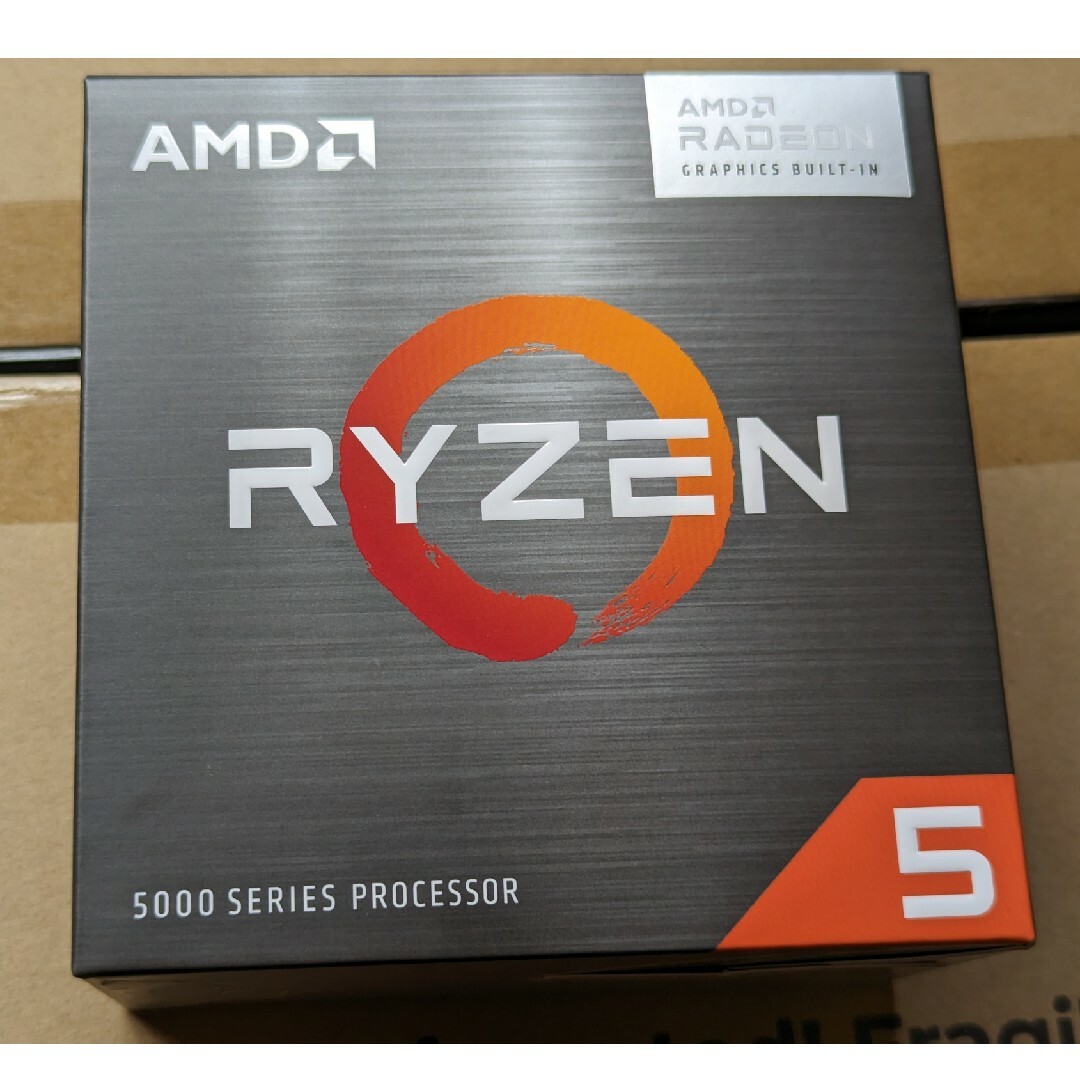 AMD Ryzen 5 5600G デスクトップ向けプロセッサ 100-100… スマホ/家電/カメラのPC/タブレット(PCパーツ)の商品写真