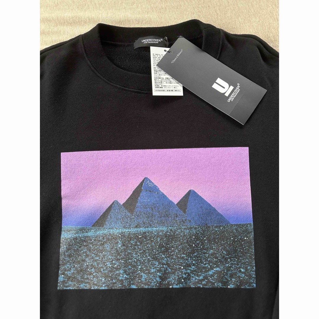 UNDERCOVER(アンダーカバー)の黒4新品 UNDERCOVER PINK FLOYD Pyramid スウェット メンズのトップス(スウェット)の商品写真