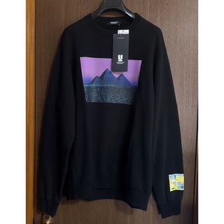 アンダーカバー(UNDERCOVER)の黒4新品 UNDERCOVER PINK FLOYD Pyramid スウェット(スウェット)