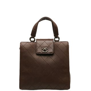 シャネル(CHANEL)のシャネル ココマーク マトラッセ ハンドバッグ レザー レディース CHANEL 【1-0138988】(ハンドバッグ)