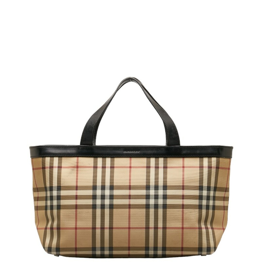 BURBERRY(バーバリー)のバーバリー ノバチェック ハンドバッグ キャンバス レディース BURBERRY 【1-0140162】 レディースのバッグ(ハンドバッグ)の商品写真