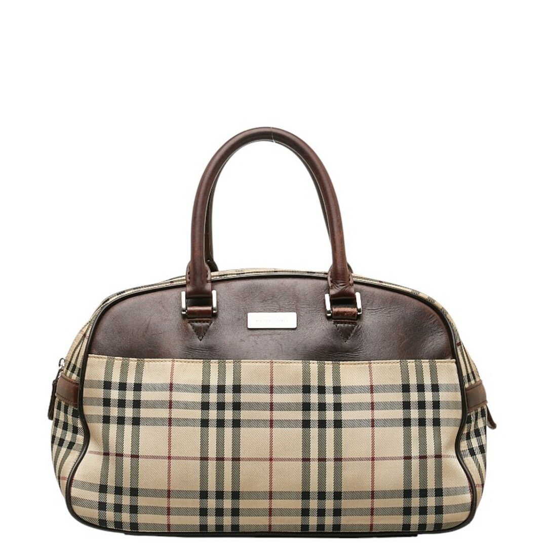 BURBERRY(バーバリー)のバーバリー ノバチェック ハンドバッグ キャンバス レディース BURBERRY 【1-0141530】 レディースのバッグ(ハンドバッグ)の商品写真