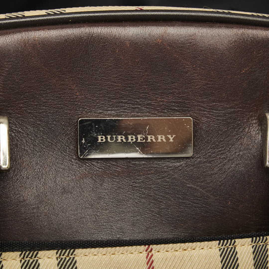 BURBERRY(バーバリー)のバーバリー ノバチェック ハンドバッグ キャンバス レディース BURBERRY 【1-0141530】 レディースのバッグ(ハンドバッグ)の商品写真