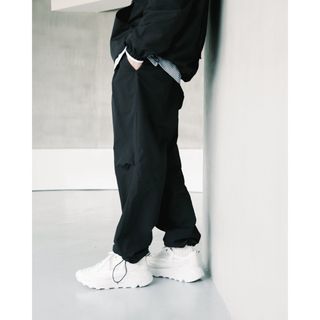 1LDK SELECT - ALTARED  Nylon Track Pants[BLACK] 18,700