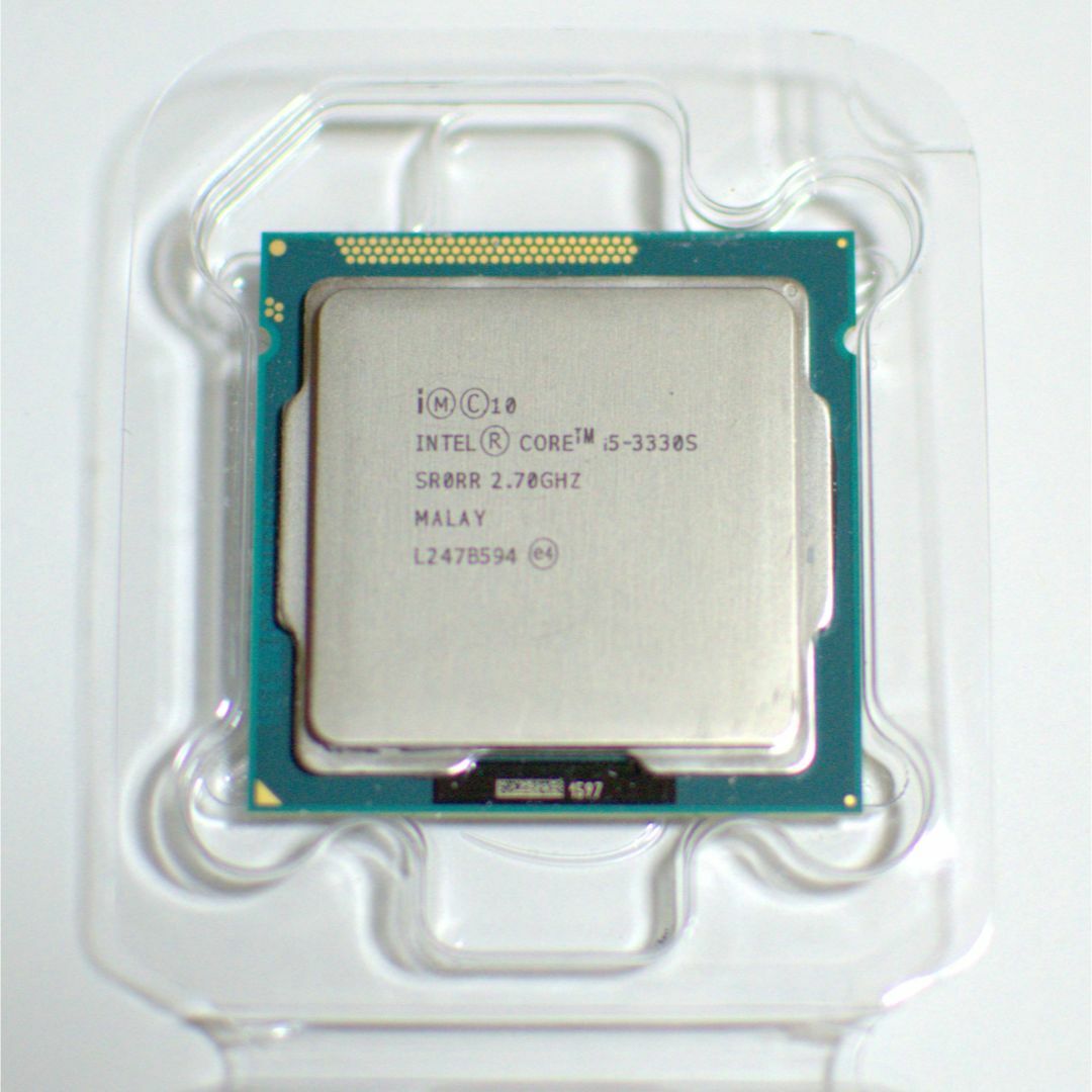 intel(インテル)のCore i5 2.7GHz  3330S　 LGA1155（超美品） スマホ/家電/カメラのPC/タブレット(PCパーツ)の商品写真