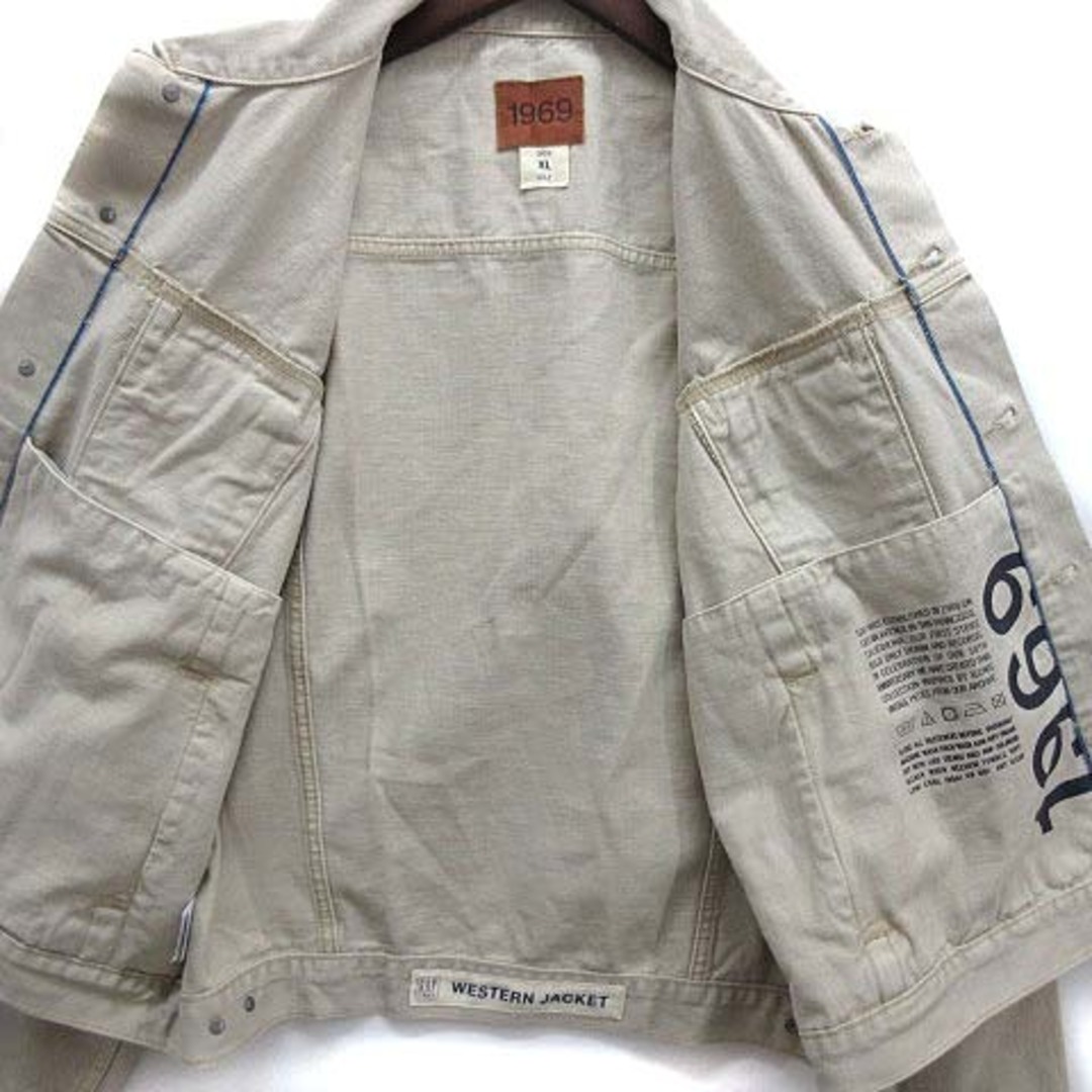 GAP(ギャップ)のギャップ GAP 1969 セルビッチ デニム アイコン ジャケット Gジャン  メンズのジャケット/アウター(Gジャン/デニムジャケット)の商品写真