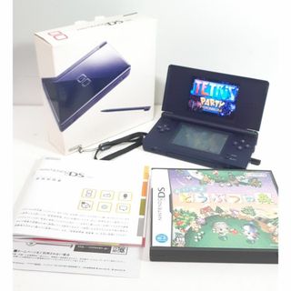 ★動作品★　ニンテンドー DS Lite エナメルネイビー　タッチペン　ソフト有