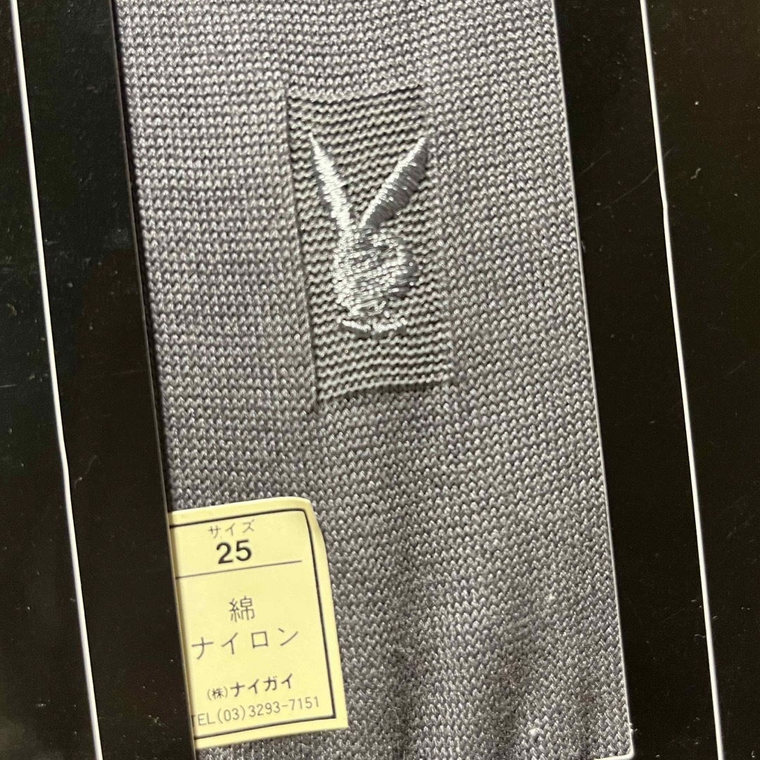 PLAYBOY(プレイボーイ)の💟プレイボーイ　紳士　靴下2足セット メンズのレッグウェア(ソックス)の商品写真