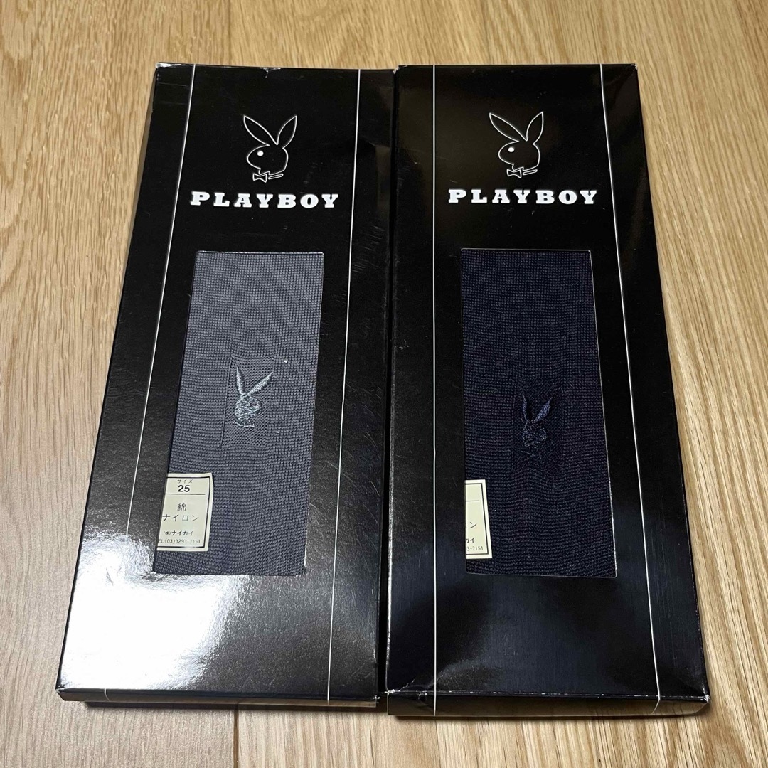 PLAYBOY(プレイボーイ)の💟プレイボーイ　紳士　靴下2足セット メンズのレッグウェア(ソックス)の商品写真