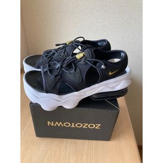 ナイキ(NIKE)の美品ナイキNIKEエアマックス　ココ　サンダル　ブラック　25(サンダル)